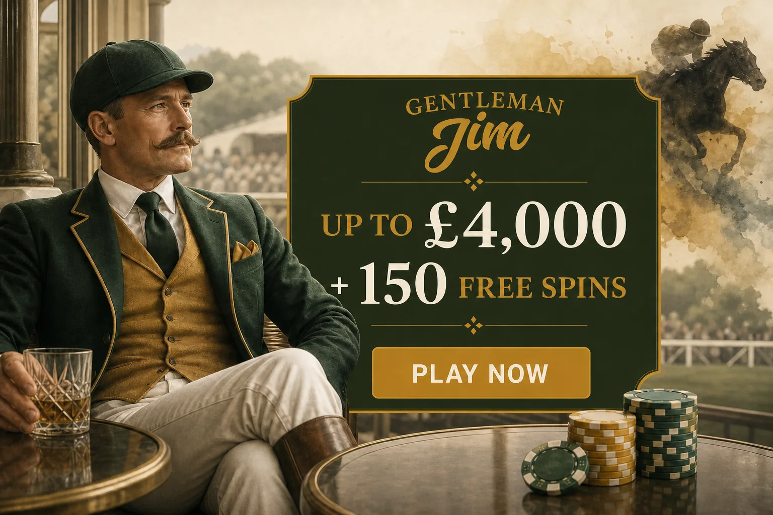 Gentleman Jim casino promotion